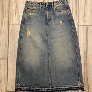 Calvin Klein jeans skirt, high waist